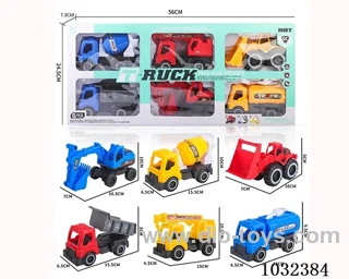 sliding car 6 sets mixed loading  in window box