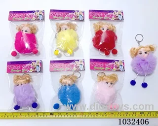 7cm doll many color mixed loading in poly bag header