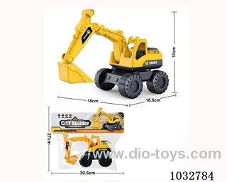 Sliding car in PP bag with header