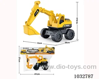 Sliding car in PP bag with header