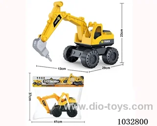 Sliding car  in PP bag with header