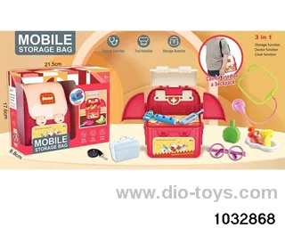 Medical equipment in color box
