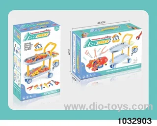 Tools in color box