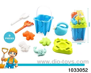 Beach toy set（9pcs）in Net bag