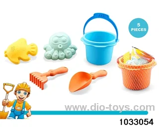 Beach toy set (5PCS) in Net bag