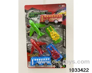 Pullback toy set in Blister card