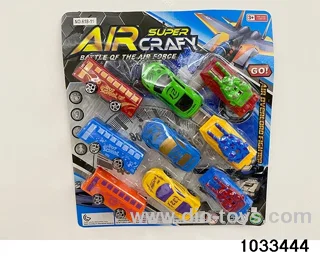 Sliding toy set in blister