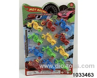 Sliding Motorcycle（12pcs）in Blister card