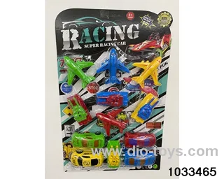 Sliding toy set in Blister card