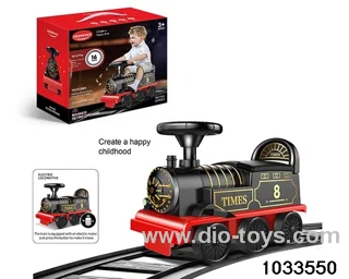 Electric children's train with light，music，tracks