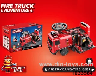 Electric Fire fighting children car with light，storytelling