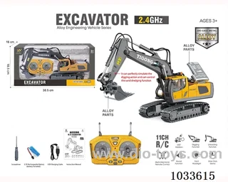1:20 11ch  RC alloy excavator in windox box
