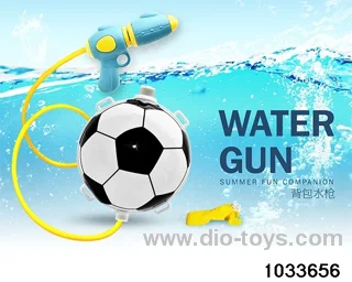 Backpack water gun in PP bag with header