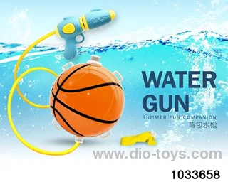 Backpack water gun in PP bag with header