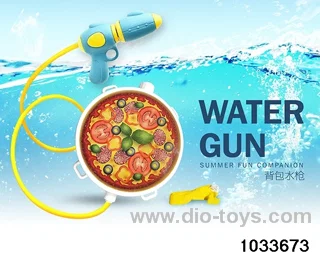 Backpack water gun in PP bag with header