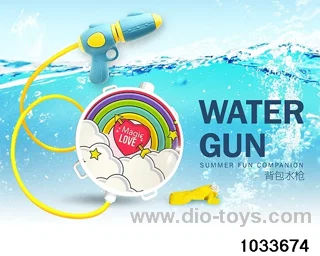 Backpack water gun in PP bag with header