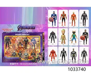 12pcs heros