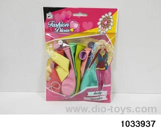 9pcs 12-inch balloons in opp bag