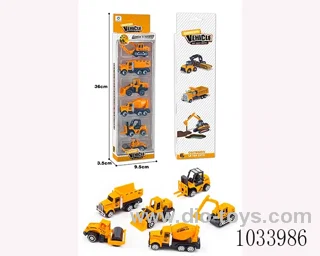 6pcs alloy car set in window box