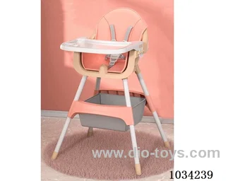 High chair for children  3color mixed loadnung in carton
