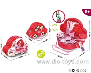 Accessory storage car in paper card