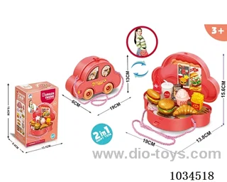 Hamburger storage car in color box
