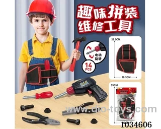 Tool waist pack with Electric hand drill in pp bag with header