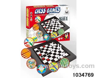 chess in color box