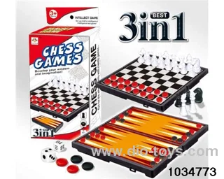 chess in color box