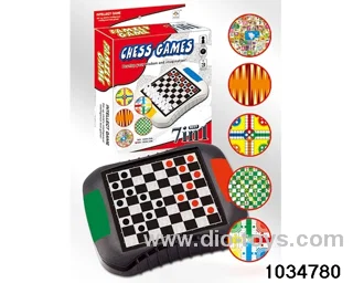 chess in color box