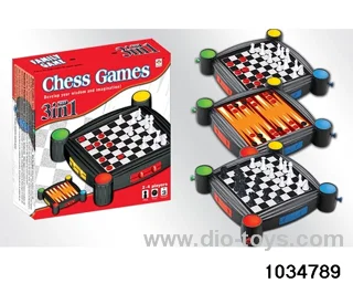 chess in color box