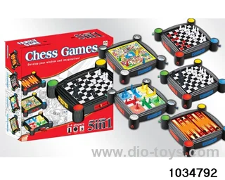 chess in color box