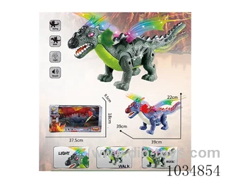 Electric Dinosaur with light&sound  in window box