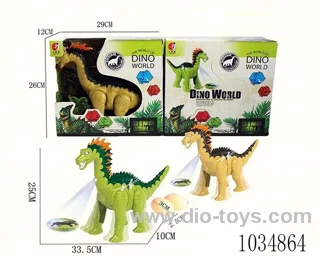 Electric Dinosaur in window box