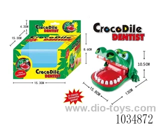 Prank a biting crocodile in window box