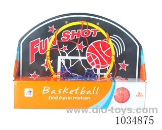 Basketball board in display box
