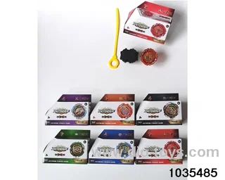 6cm Alloy Lighted Gyro in color box