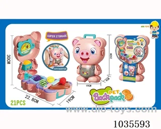 Pet pig fruit store in  paper card