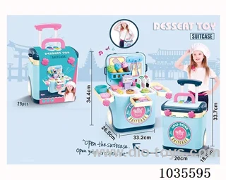 Dessert toy in  paper card