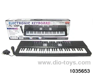electronic keyboard in color box