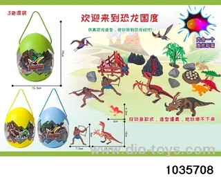 Dinosaur Set in bottle