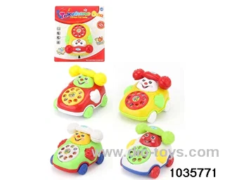 pull line Telephone trolley/with bell in Blister card