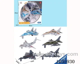 alloy aircraft in Window box