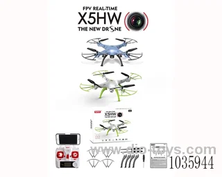 2.4G four axis RC aircraft 2color mixed loading  in color box