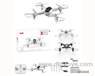 2.4G four axis UAV RC aircraft 2color mixed loading  in color box
