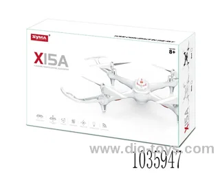 2.4G four axis RC aircraft 2color mixed loading  in color box