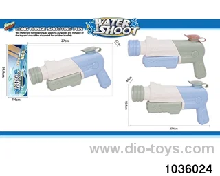 water gun in PVC bag