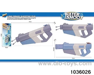 water gun in PVC bag