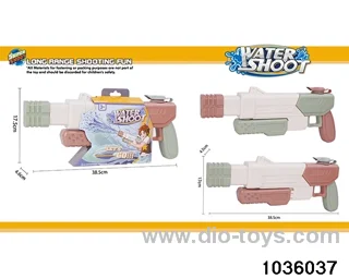 water gun in paper card