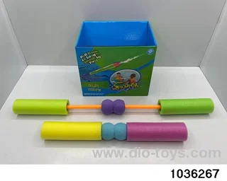 water cannon in display box